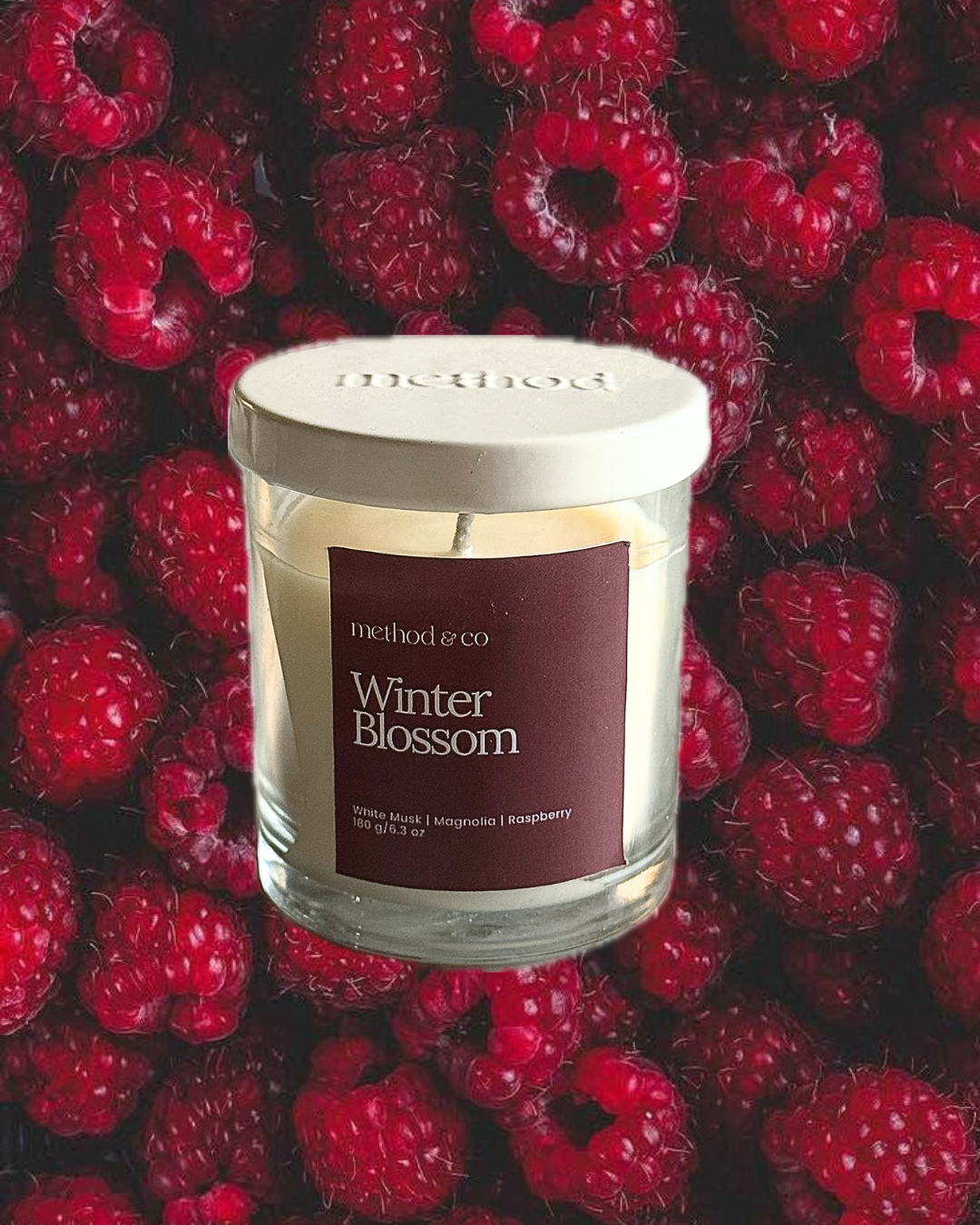 Winter Blossom candle